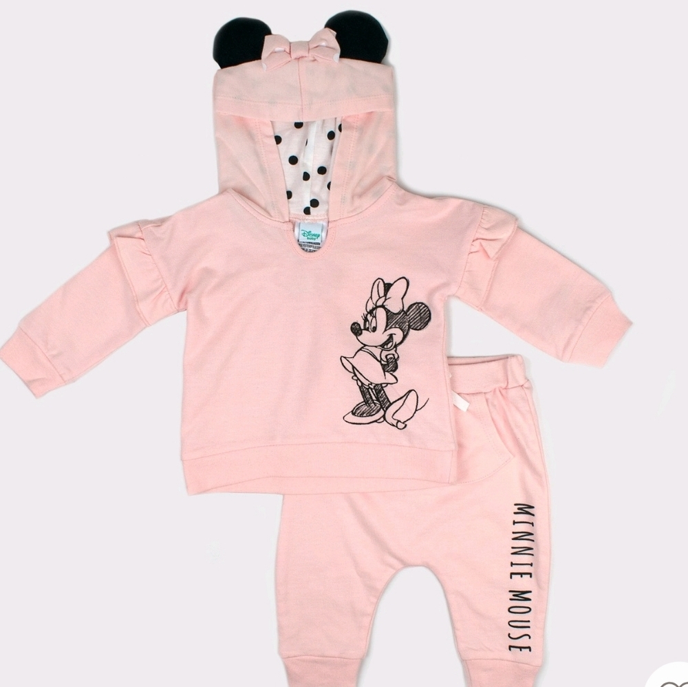 Disney Baby Pink 2 piece suit - Picture 1 of 4
